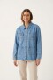 Campera denim larga JEAN MEDIO
