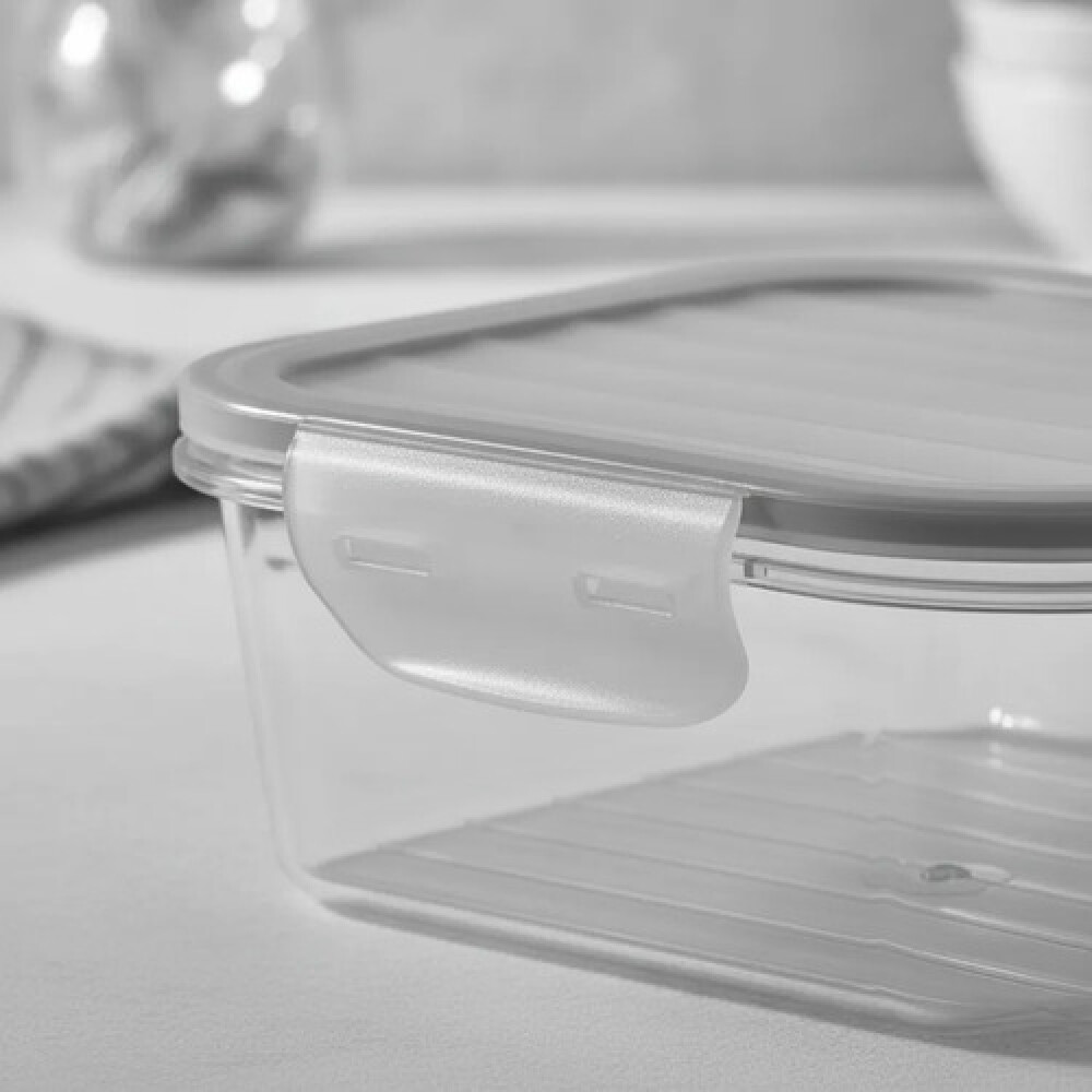 Vianda transparente 800ml 17x17x8 cm QLUX IDEAS Vianda transparente 800ml 17x17x8 cm QLUX IDEAS