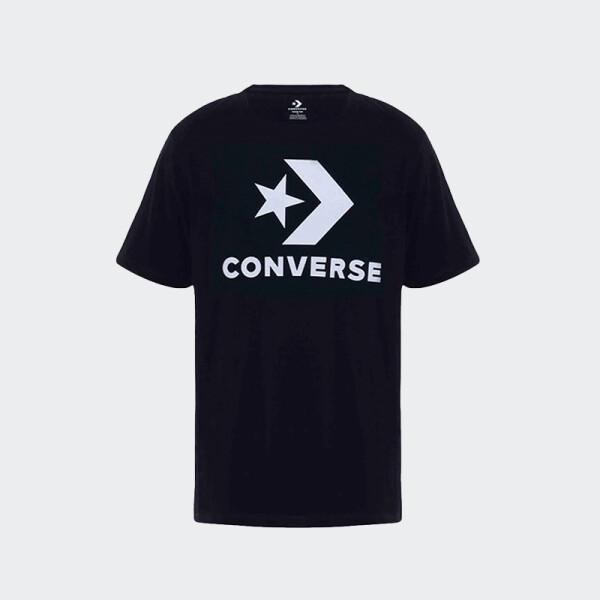 Remera Converse Logo Star Chev Negro