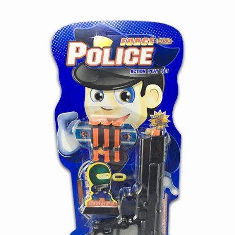Arma Policia Con Ventosas Unica