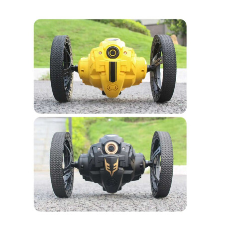 Auto Saltarín a control remoto para niños Amarillo