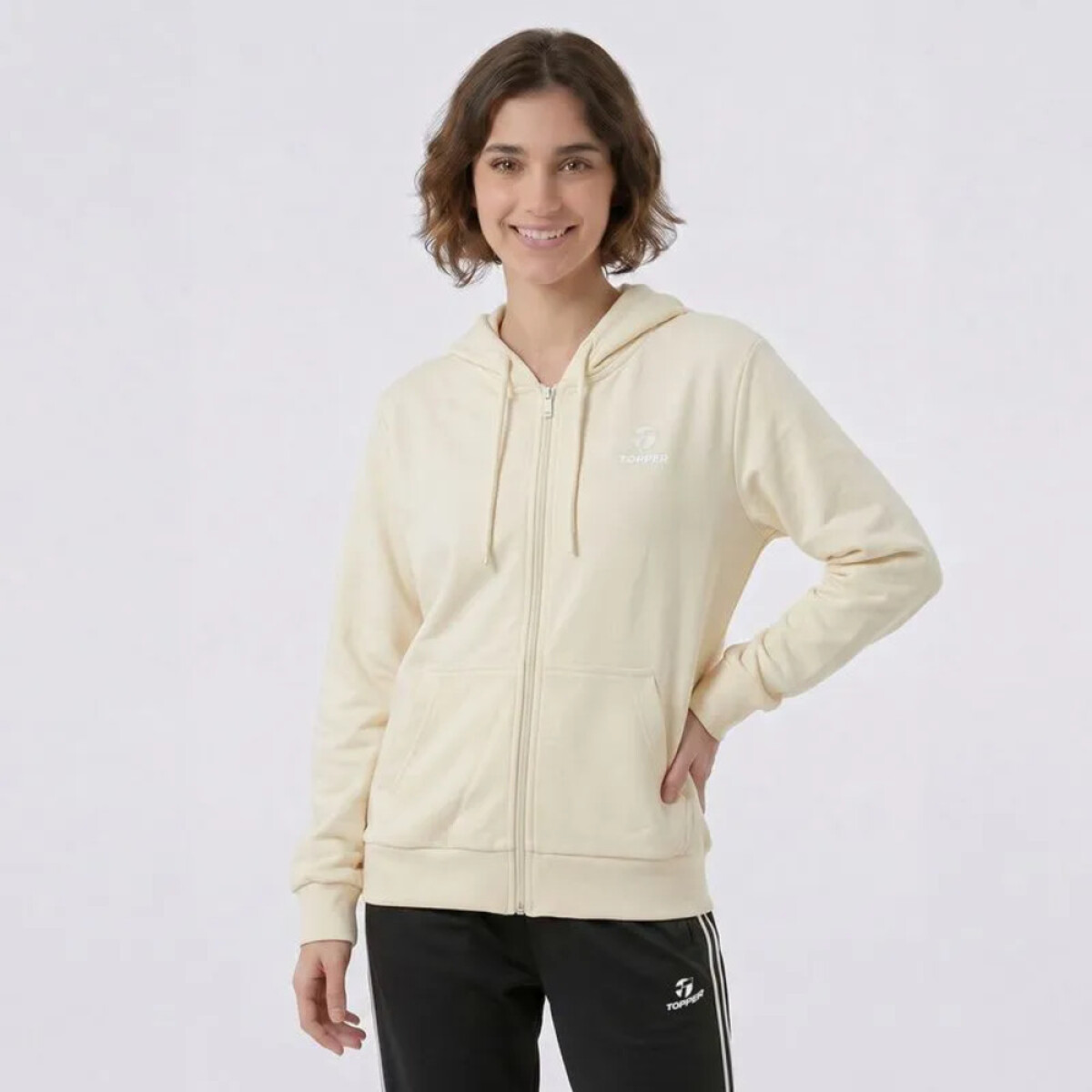 CAMPERA RTC WMN - BASICOS - crudo tofu 