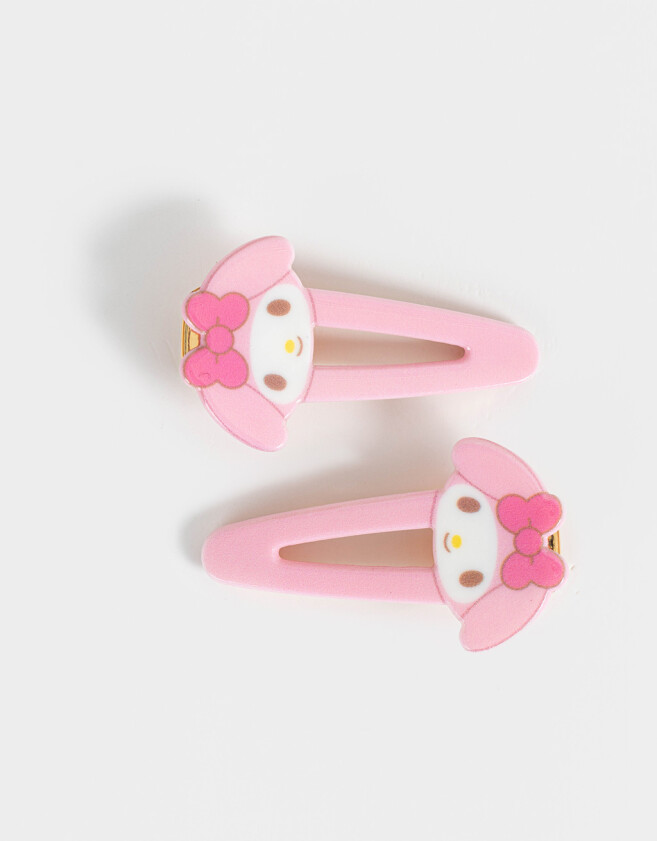 Hebillas Infantiles Licencias Set De Hebillas "my Melody" - Rosa Claro