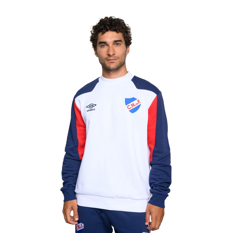 Buzo de Hombre Umbro Urbano Nacional Blanco - Azul Marino - Rojo