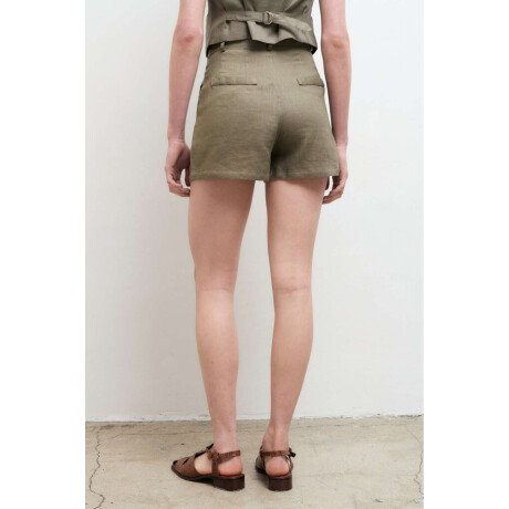 Short Pileo Olive