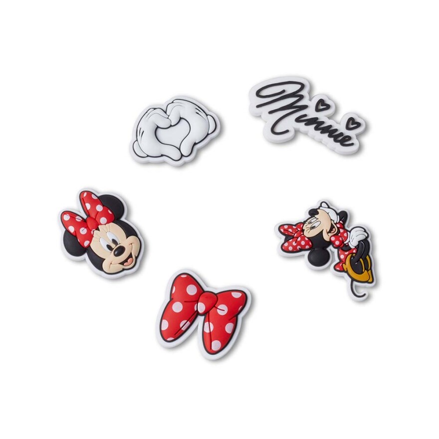 Jibbitz Minnie Dress 5 Pack Multicolor