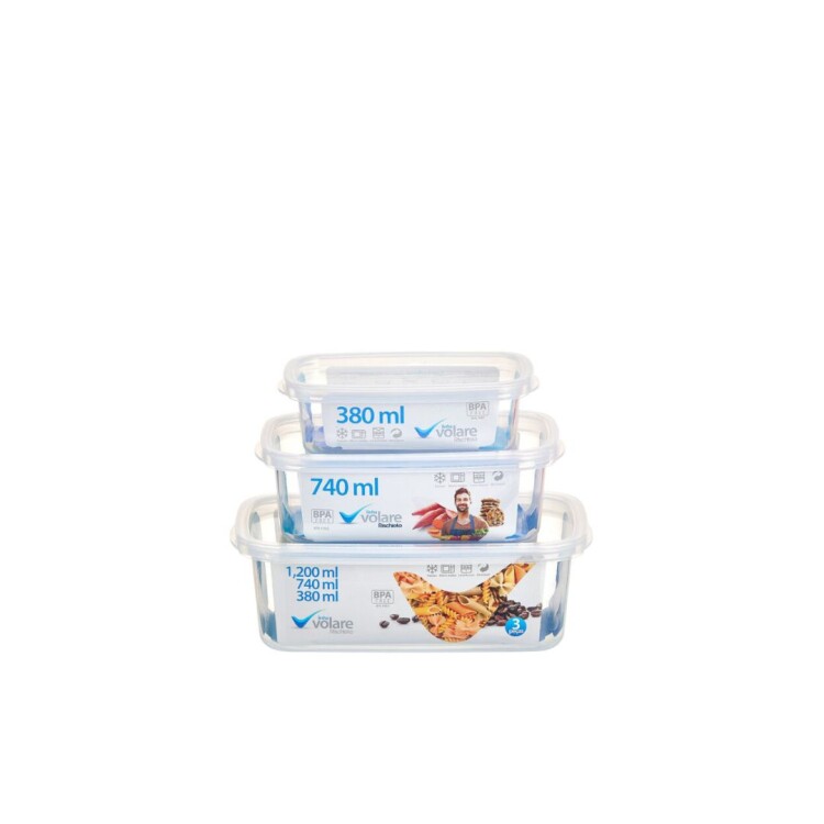 SET VIANDAS RISCHIOTO VOLARE X 3 UNDS SET VIANDAS RISCHIOTO VOLARE X 3 UNDS