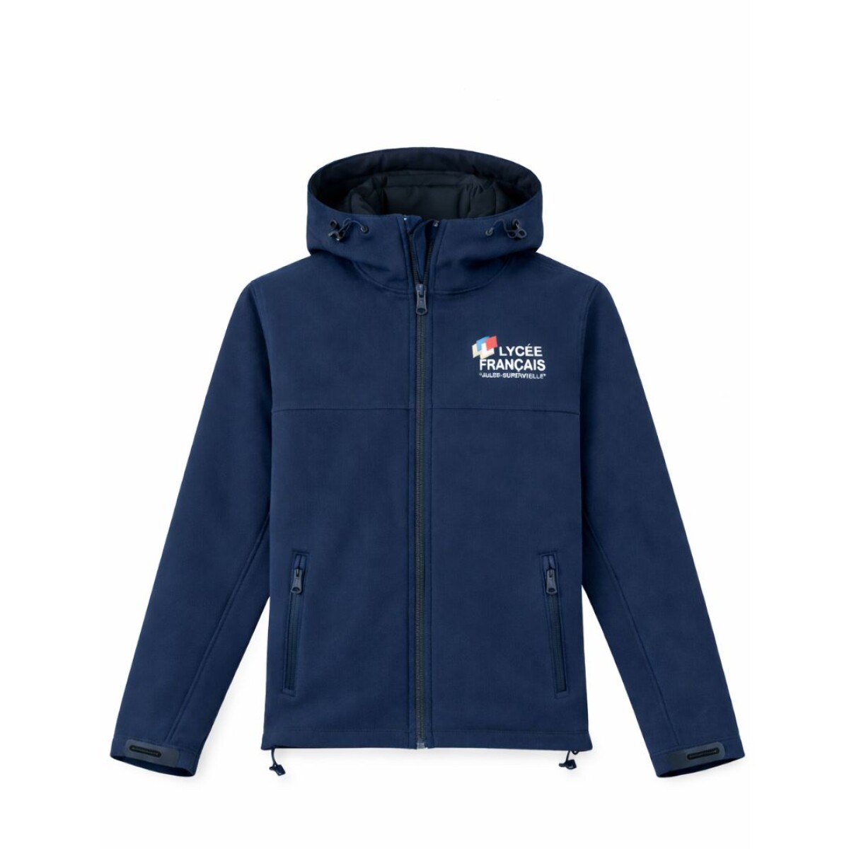 Campera Light-shell c/capucha Navy