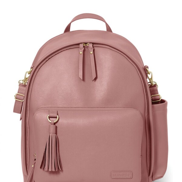 MOCHILA MATERNAL SKIP HOP Greenwich Simply Chic Rosauniforme
