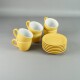Tazón 250ml c/ Plato 15cm Amarillo Choosing Tazón 250ml c/ Plato 15cm Amarillo Choosing