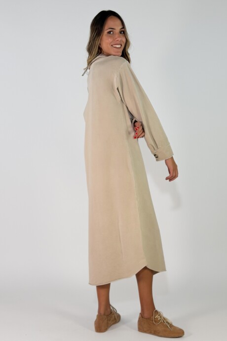 VESTIDO ALENYA Beige