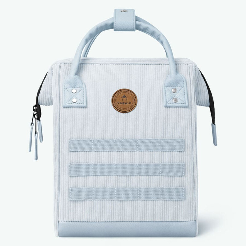 Mochila Cabaia Bodrum Small - CABA-VELREC-BOD01 Gris Hielo-negro