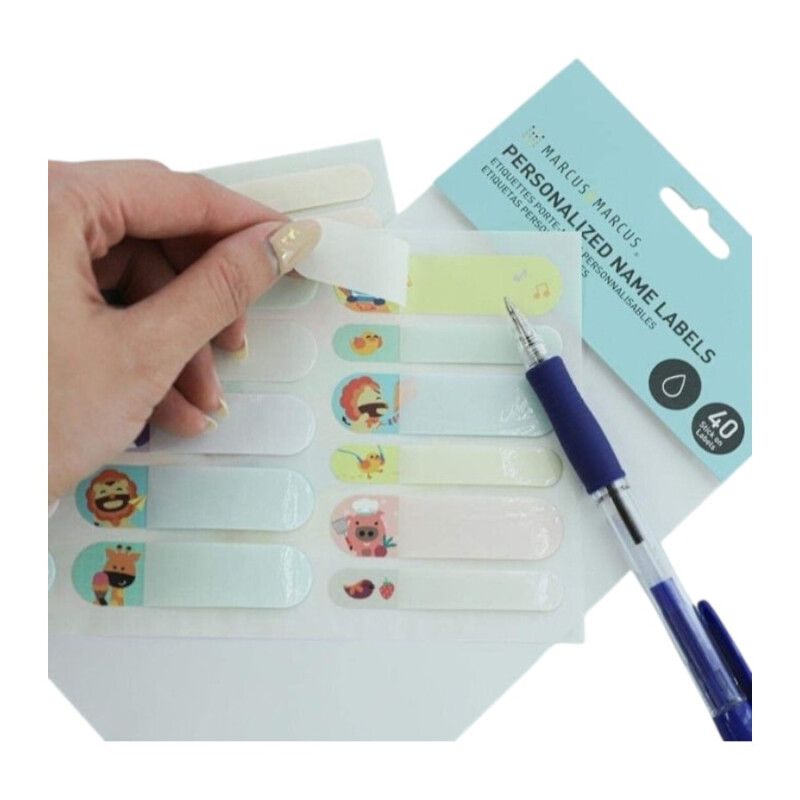 Etiquetas personalizables Marcus & Marcus x40 Etiquetas personalizables Marcus & Marcus x40