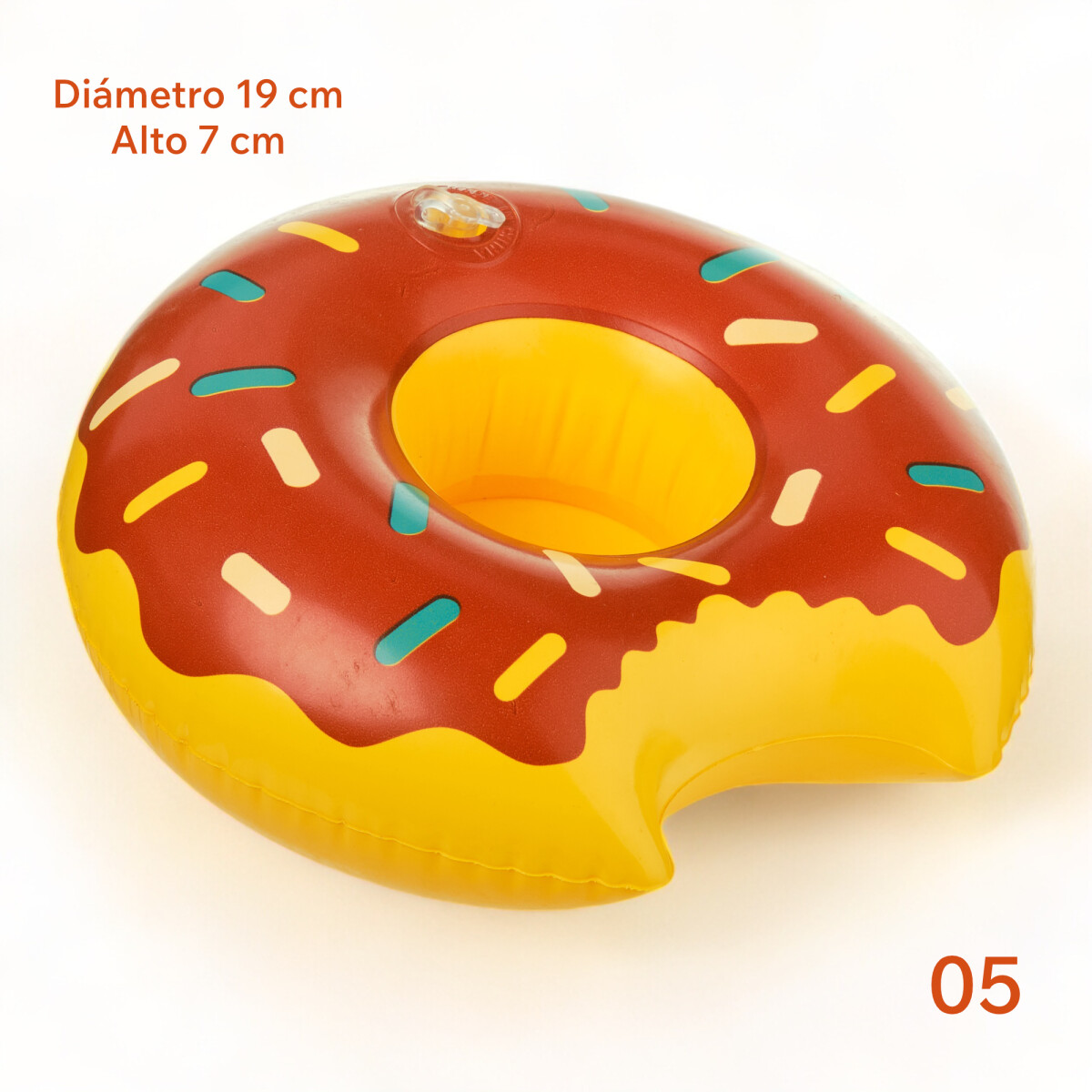 Inflable Posa Vaso Bebida Para Piscina Variedad Diseños 