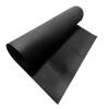 Piso de caucho EPDM en Roll-all negro 10mm Negro