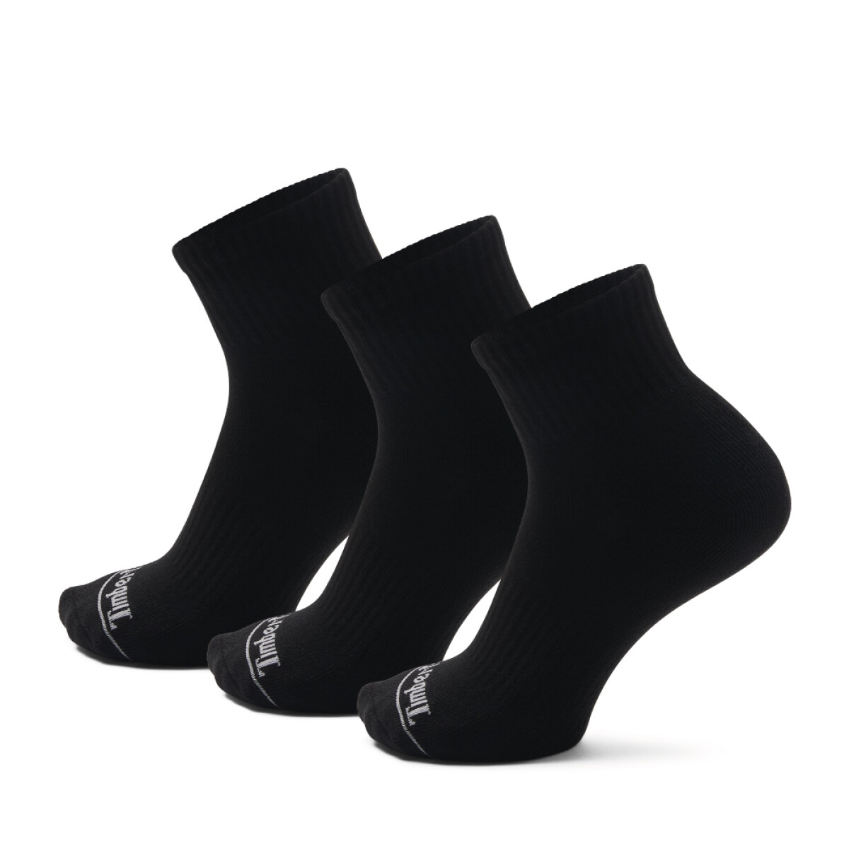 Medias Core HC Quarter 3 Pack Unisex - Black 