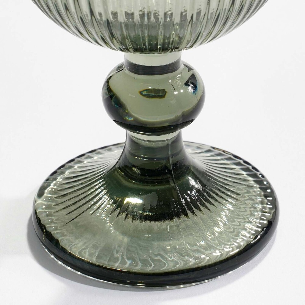 COPA VIDRIO GRIS MERLOT