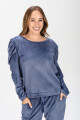 JOGGER VELOUR AZUL