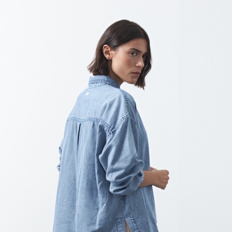 CAMISA OPALITA Azul Lavado