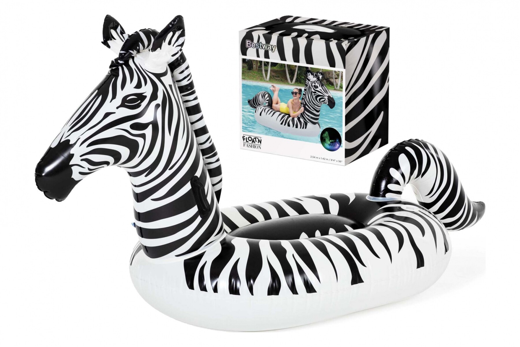 CEBRA INFLABLE LIGHTS´N STRIPES BESTWAY 