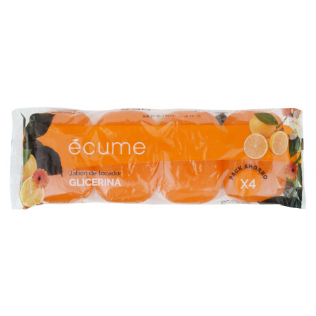 JABON DE TOCADOR ECUME 90 GR X 4 UNIDADES GLICERINA JABON DE TOCADOR ECUME 90 GR X 4 UNIDADES GLICERINA