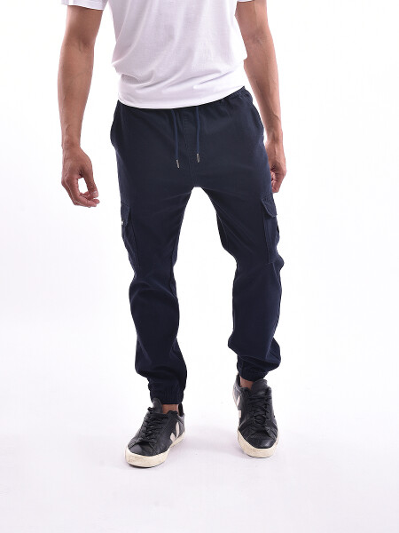 JOGGER CARGO ZOUK AZUL OSCURO