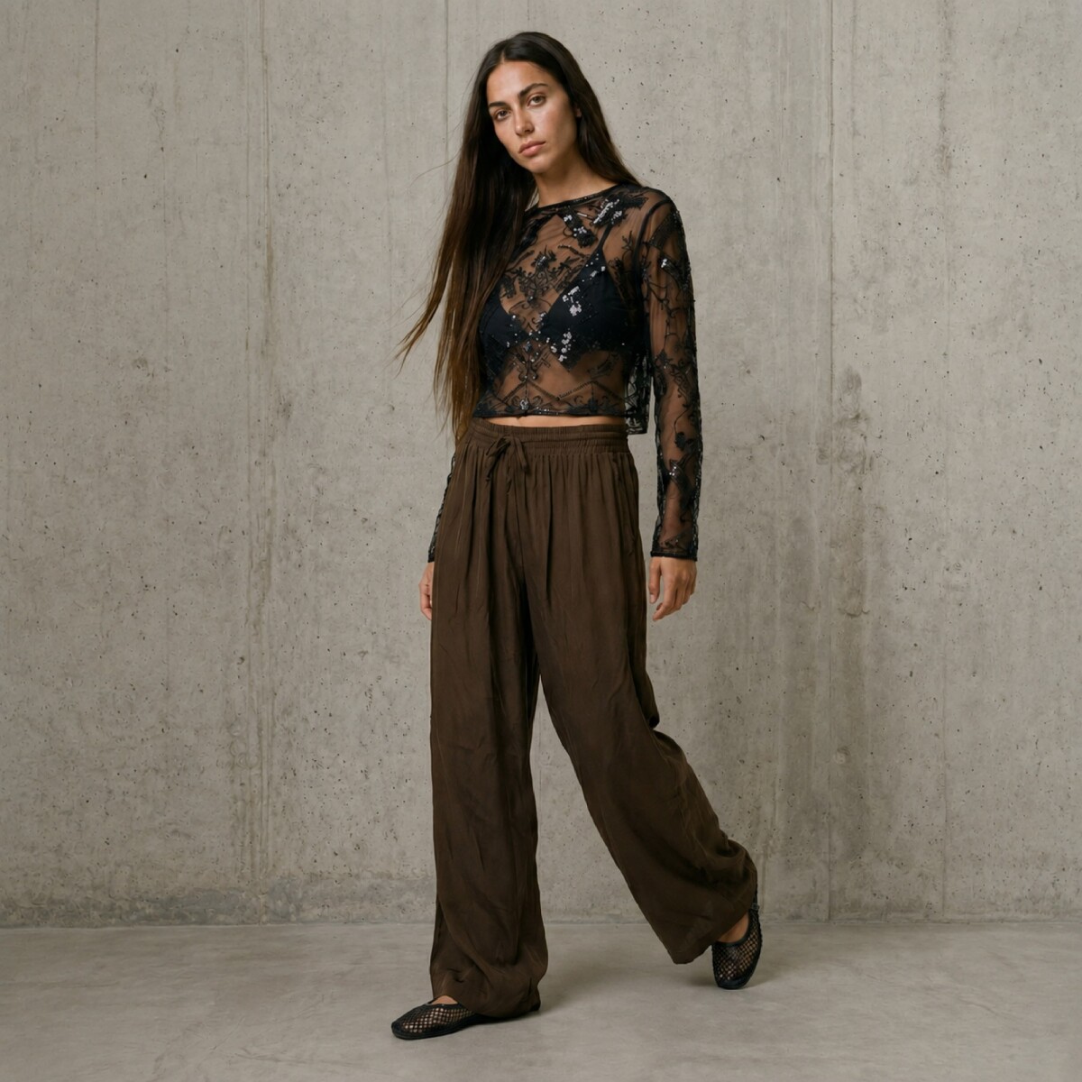 Pantalón Ember - MARRON 