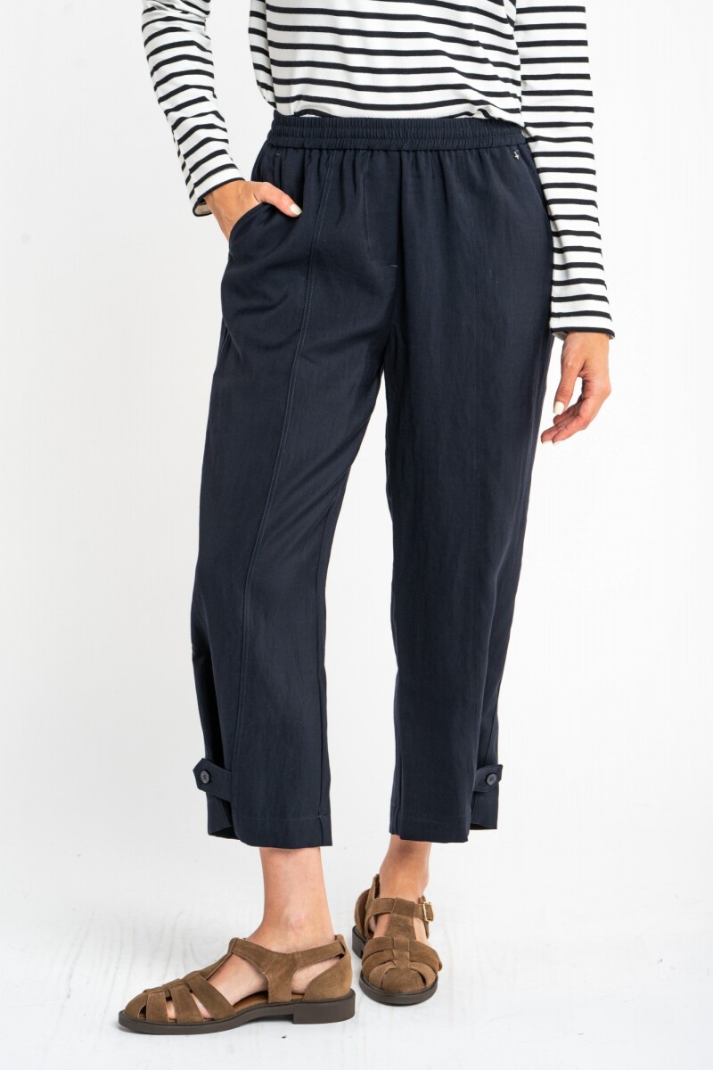 Pantalón Ancho - Marino 