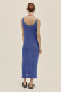 ELI KNIT DRESS Cabo Blue