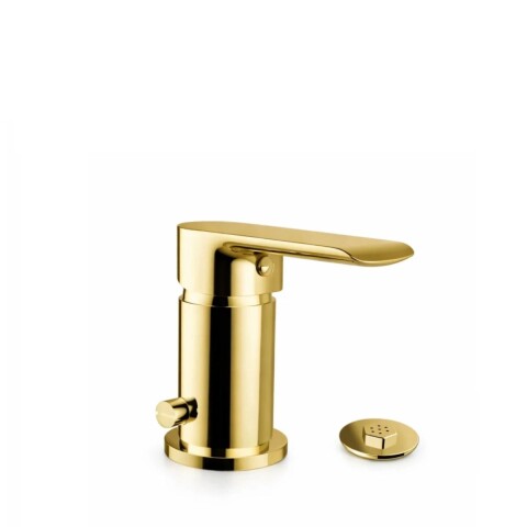 Grifería de bidet Monocomando con transferencia Alassio Oro Grifería De Bidet Monocomando Con Transferencia Alassio Oro