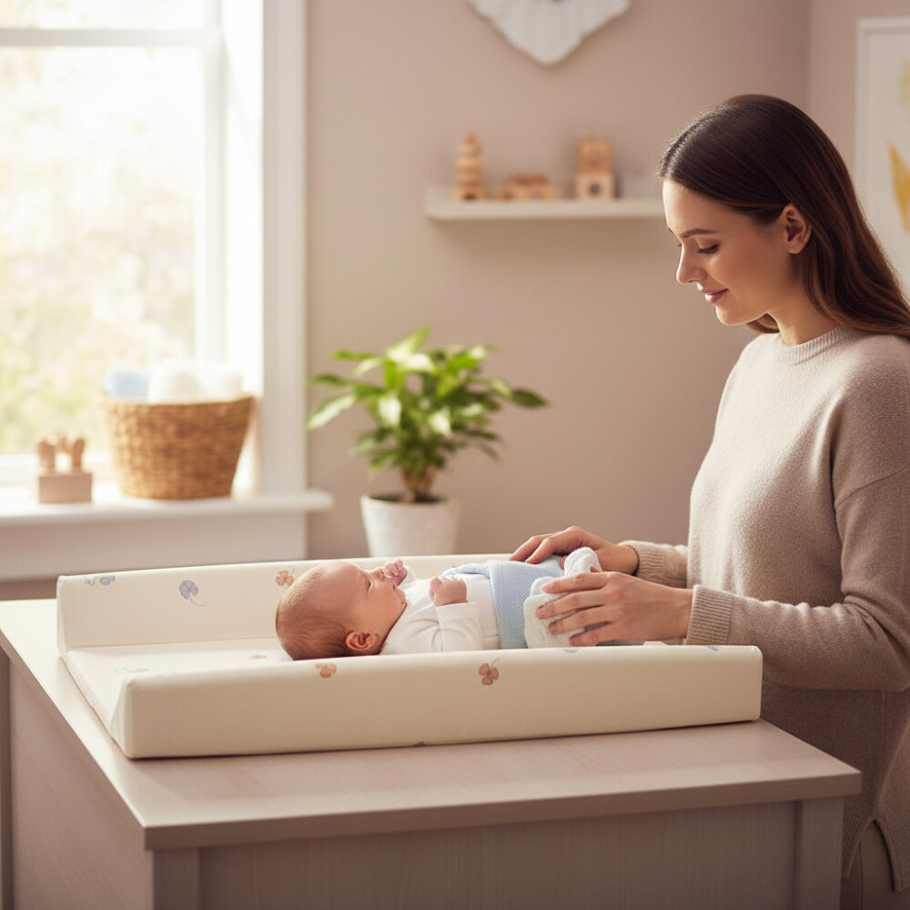 Cambiador rigido LORELLI 70x50 elefantes amarillo