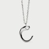 COLGANTE PDPAOLA C INITIAL SILVER Colgante Pdpaola C Initial Silver