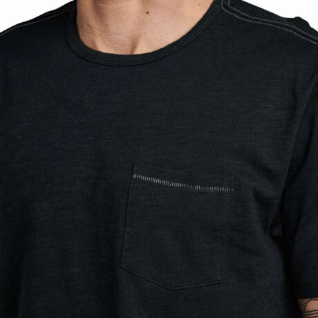 Remera MC Roark Well Worn Midweight Organic Negro