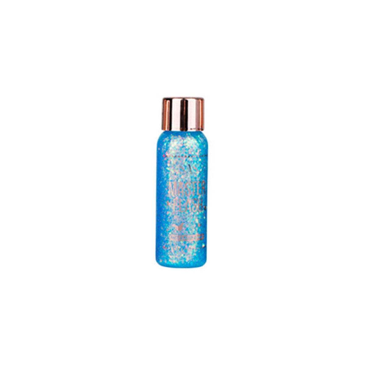 Gel con glitter para rostro y cuerpo - Azul 