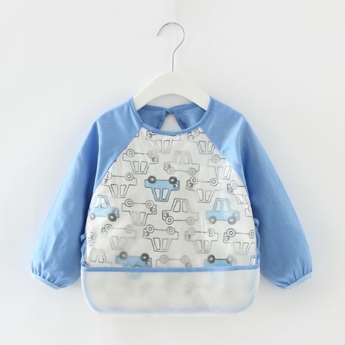 Babero doble con mangas y bolsillo - Babero Doble Con Mangas Y Bolsillo 