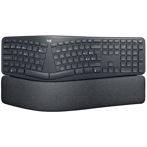 Teclado Logitech K860 Ergo Inalámbrico Usb En Español TECLADO LOGITECH K860 ERGO