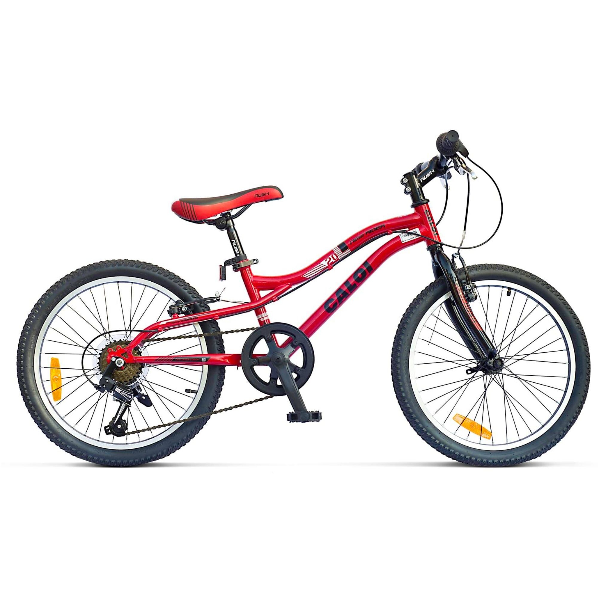 Bicicleta Caloi New Rider Aro 20" - Rojo