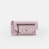 Bandolera Harper En Cuero Graneado Rosa