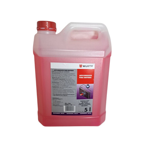 LIQUIDO REFRIGERANTE ANTICORROSIVO WURTH 5L Liquido Refrigerante Anticorrosivo Wurth 5l