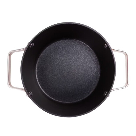 Cacerola Antiadherente Ø20Cm Aluminio Forjado c/ Tapa Agros Terracota