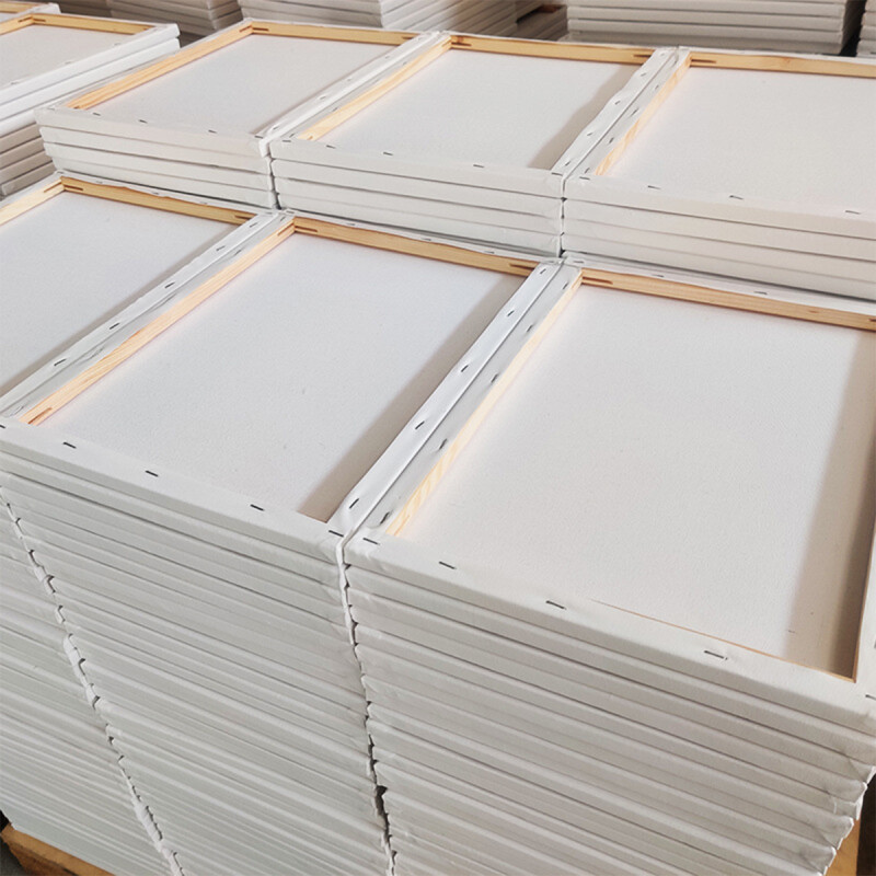 Set x5 Lienzos de 30x40 BLANCO