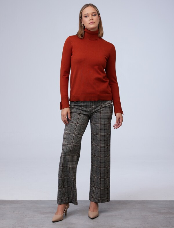 Polera Basica TERRACOTA