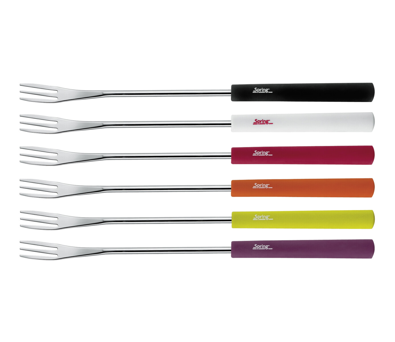 SET 6PCS Tenedor de Fondue de Queso 