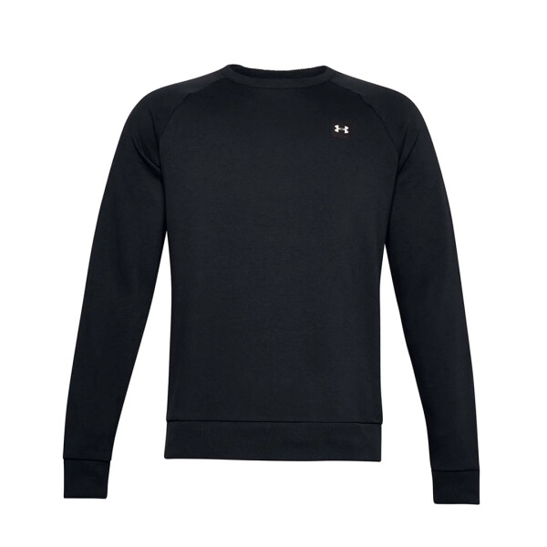 RIVAL FLEECE CREW - UNDER ARMOUR NEGRO