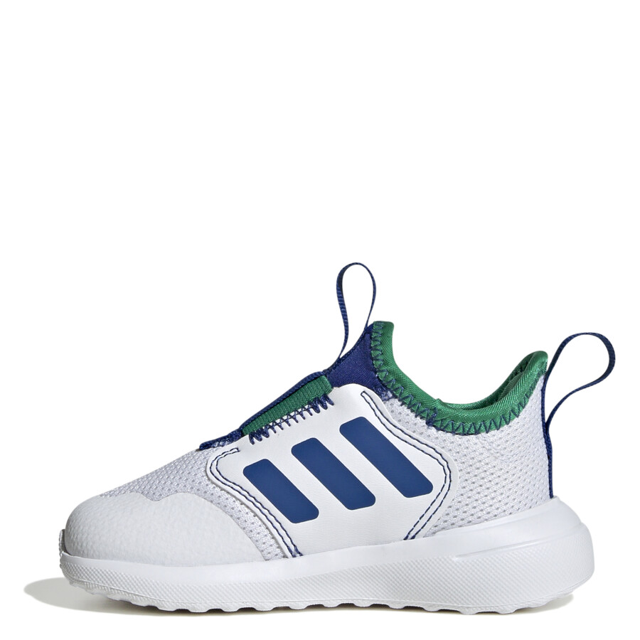 Championes Infantiles Adidas Tensaur Comfort Blanco - Azul - Verde