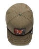 Gorra Goorin Bros Trucker Baseball - The Fox Canvas Verde Gorra Goorin Bros Trucker Baseball - The Fox Canvas Verde