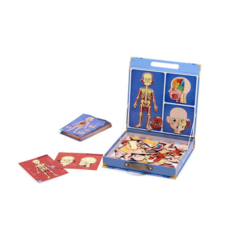 Juego Magnetico cuerpo Humano- 100 pzas Eureka Juego Magnetico Cuerpo Humano- 100 Pzas Eureka