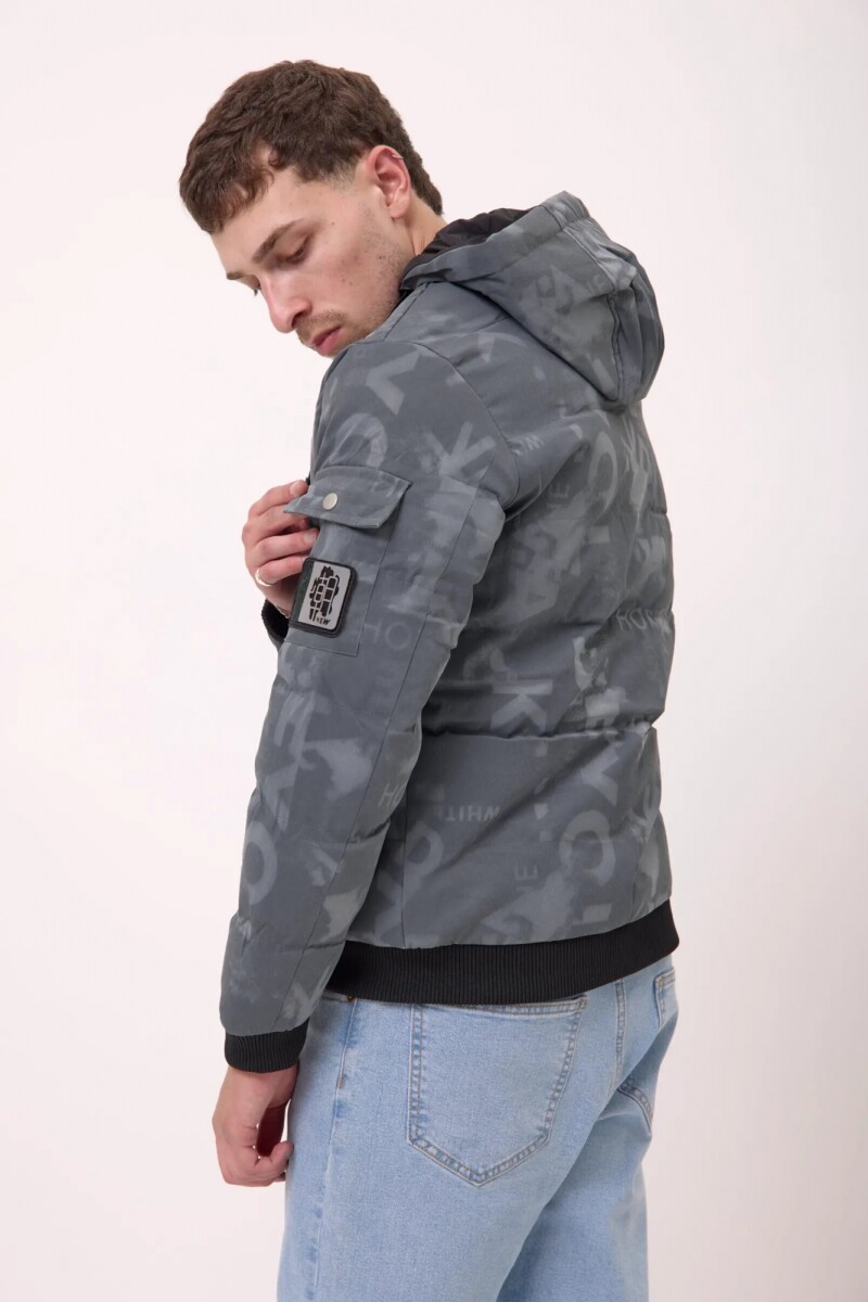 Campera Mlx Gris