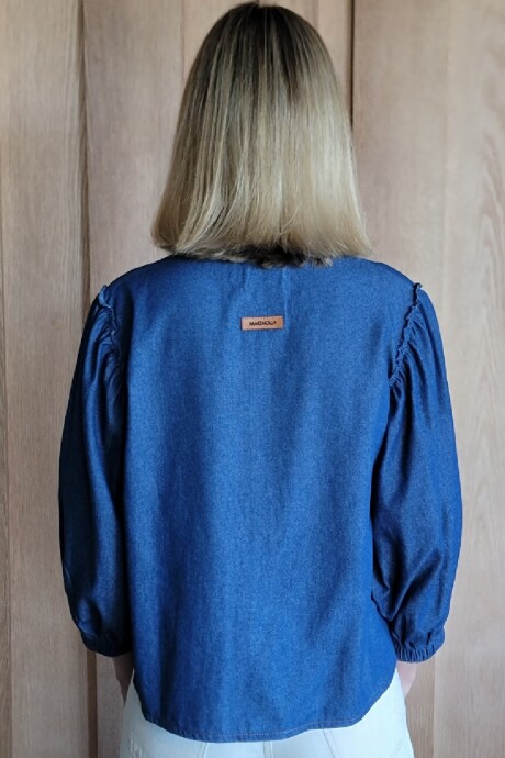 Camisa Melón Denim Azul