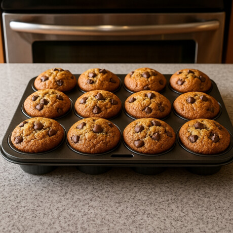 Placa muffins de teflón 35x26 c/12 cavid Placa muffins de teflón 35x26 c/12 cavid